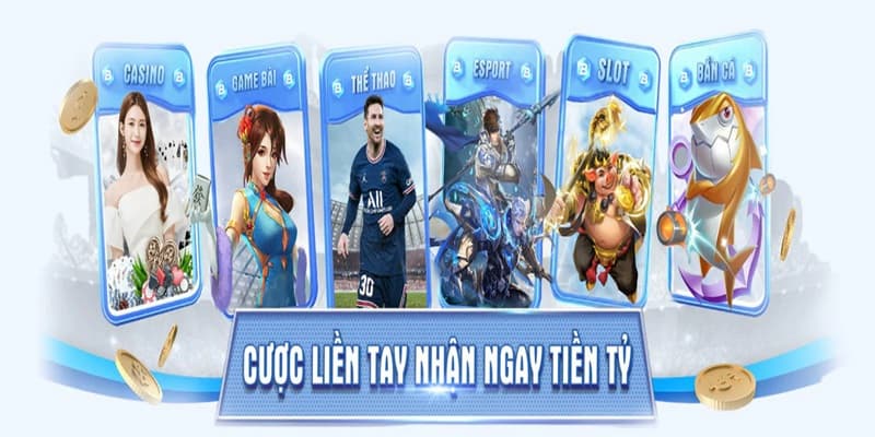 Kho game đa dạng, mang tính giải trí cao
