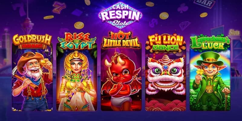 Game slots thiết kế sống động